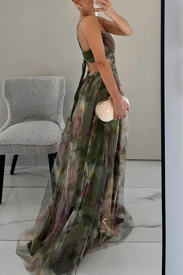 Floral Summer Maxi Dress