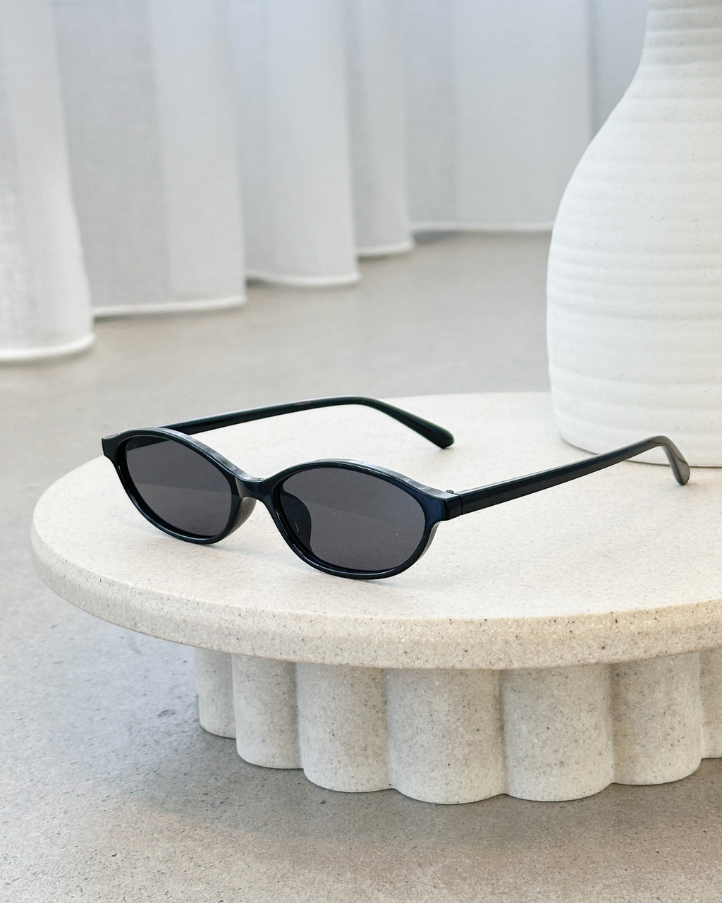 Arko & Zulu Slim Oval Sunglasses