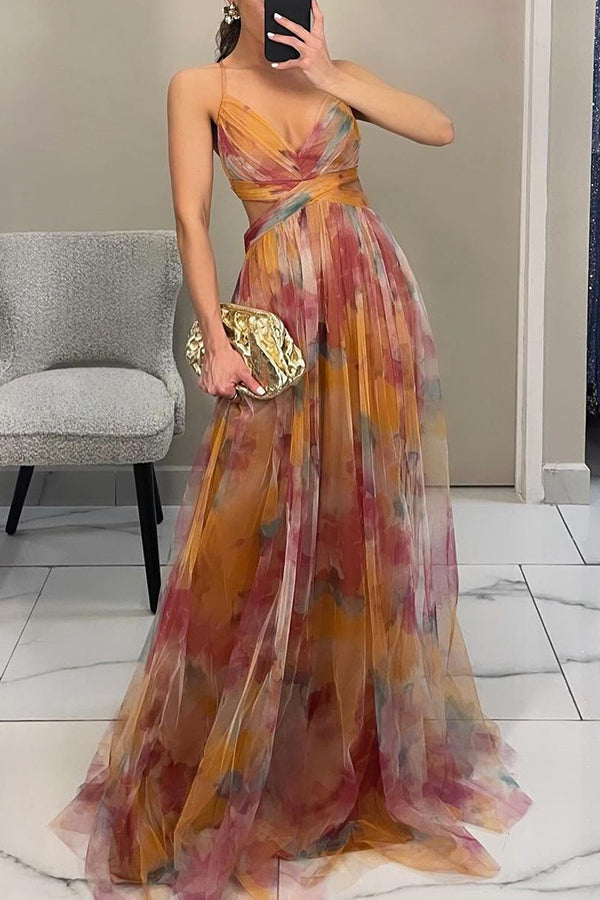 Floral Summer Maxi Dress