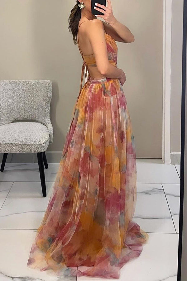 Floral Summer Maxi Dress