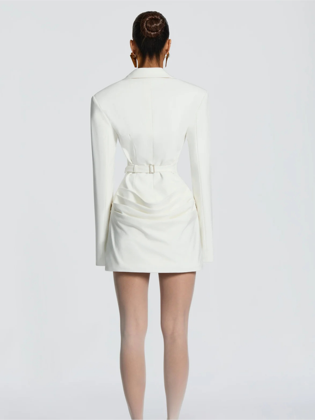 Structured Mini Blazer Dress