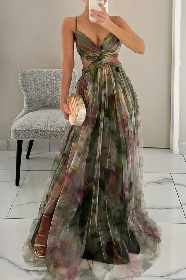 Floral Summer Maxi Dress