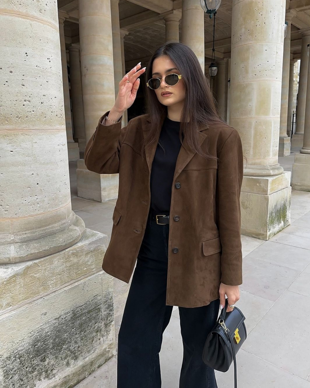 Banbury Faux Suede Blazer