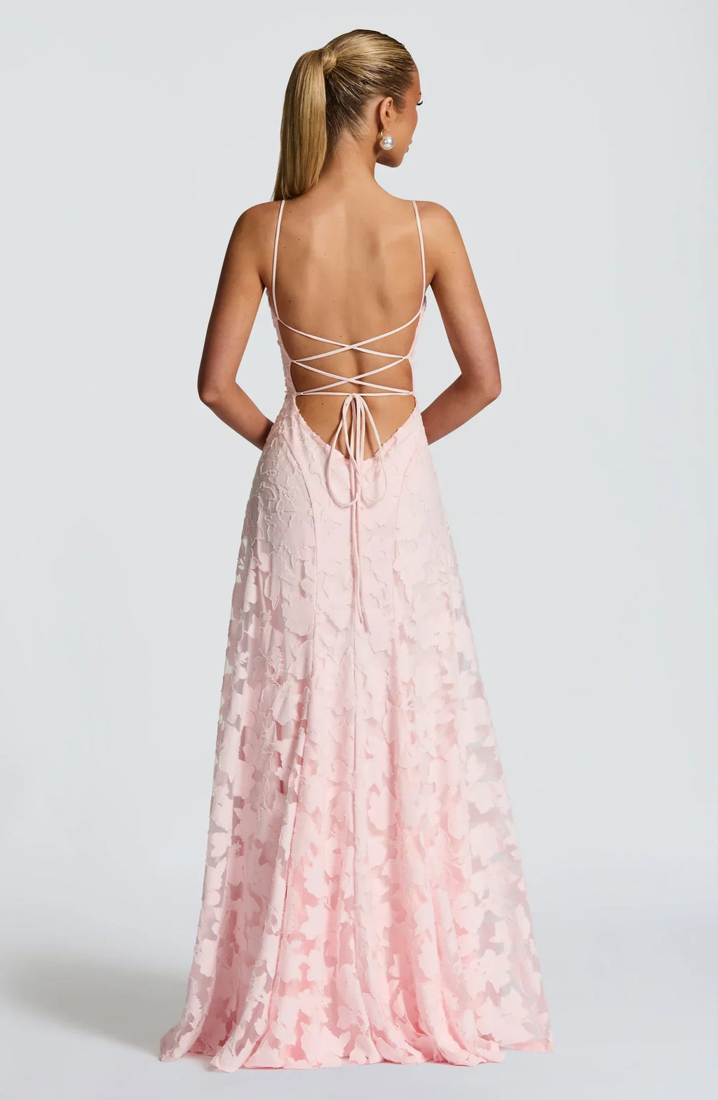 Diana Jacquard Gown Maxi Dress