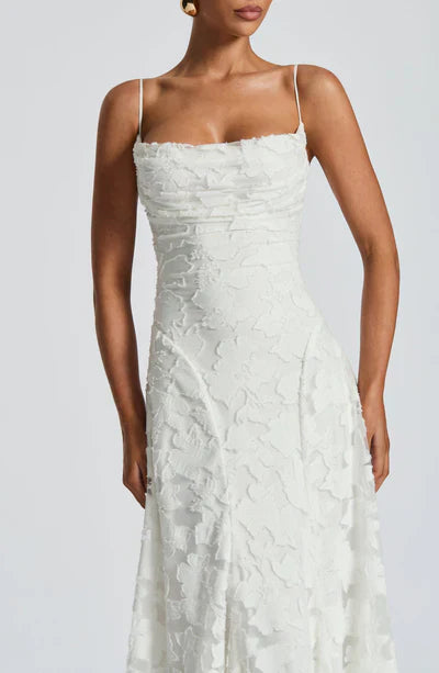 Diana Jacquard Gown Maxi Dress