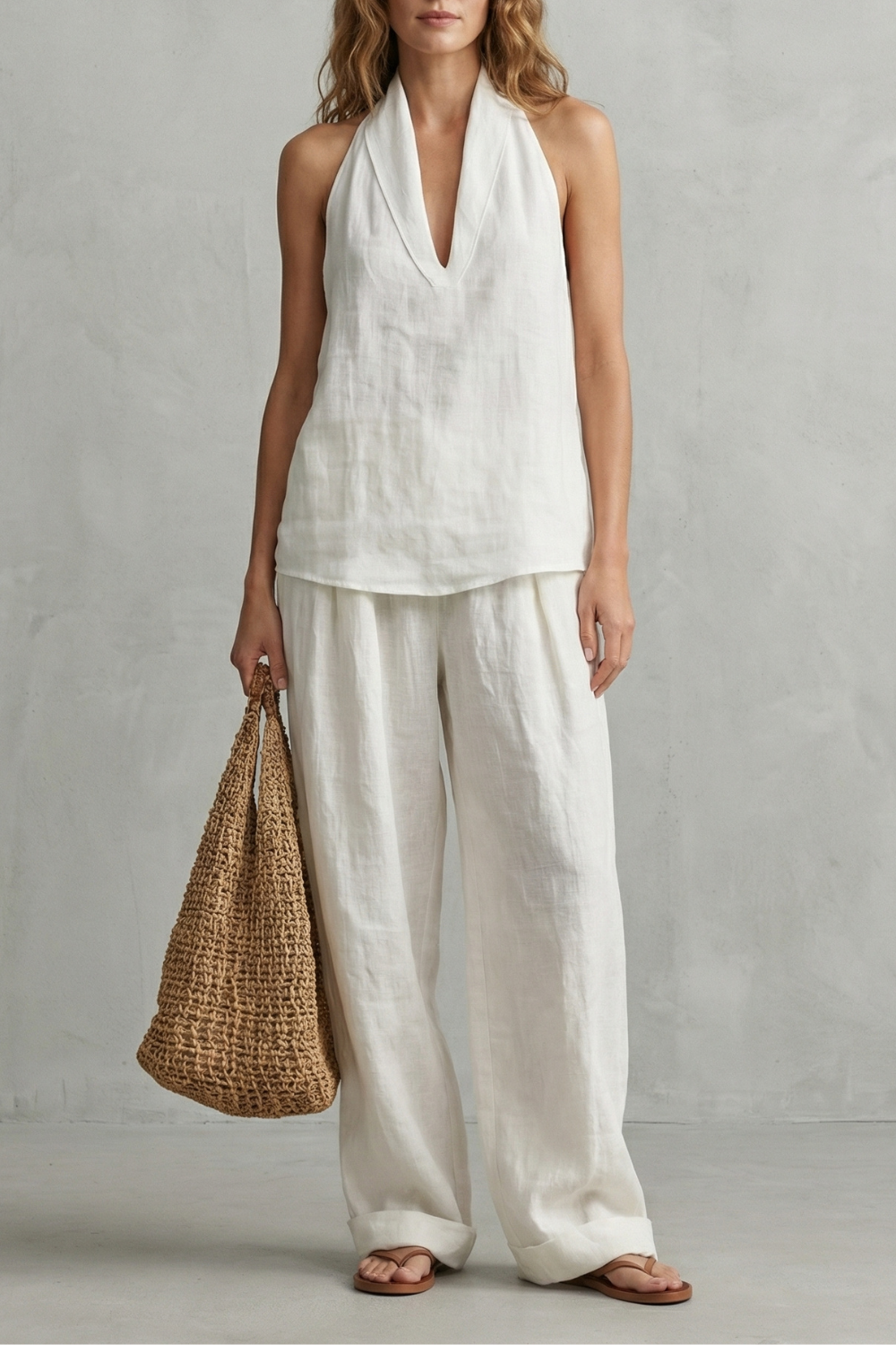Relaxed Linen Two-Piece Set
