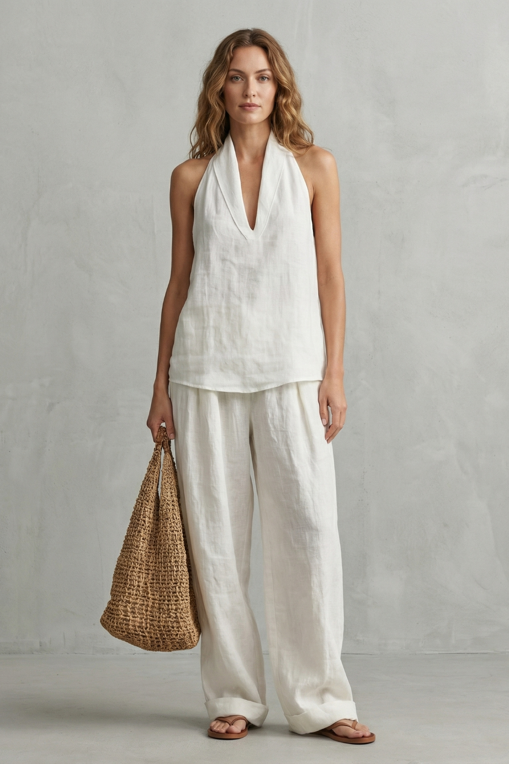 Relaxed Linen Two-Piece Set