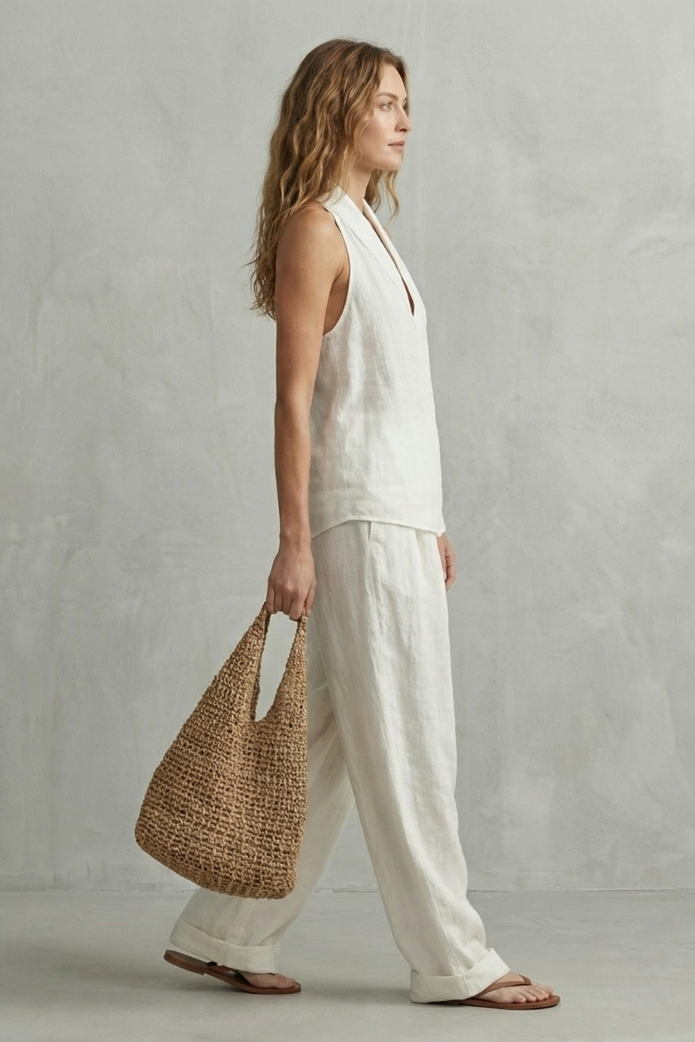 Relaxed Linen Two-Piece Set