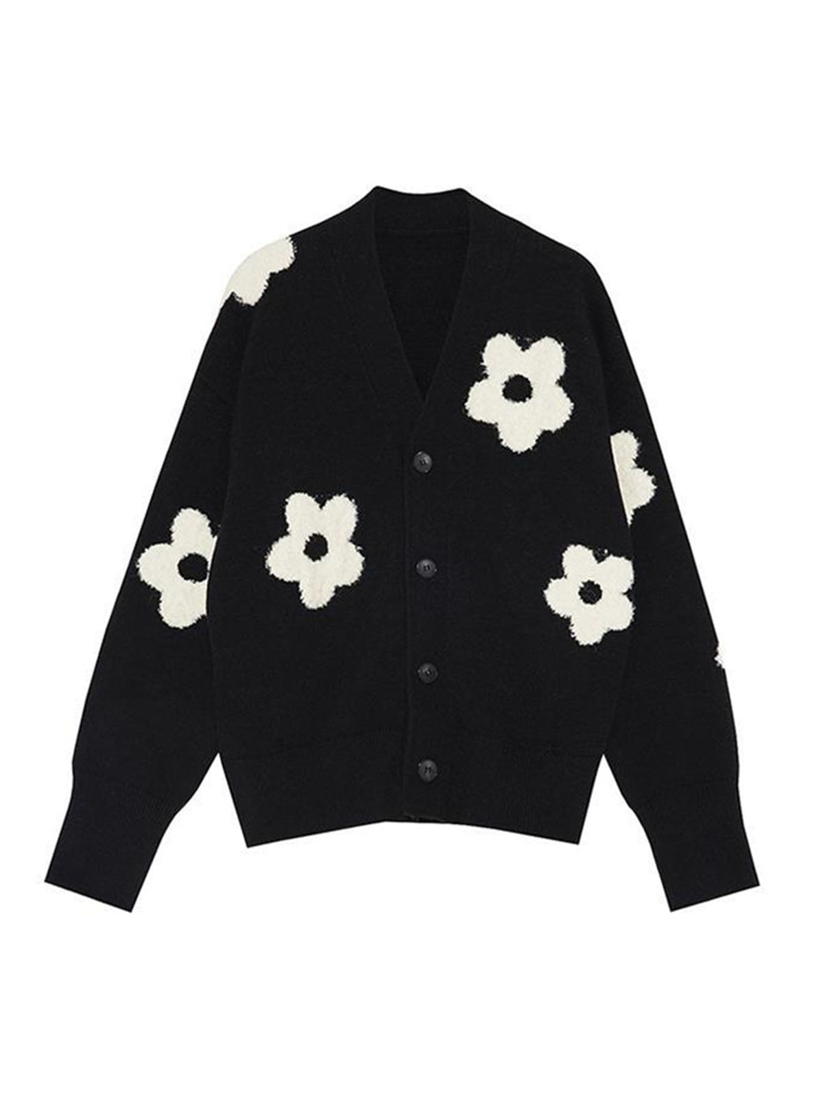 Bianca Floral Knit Cardigan