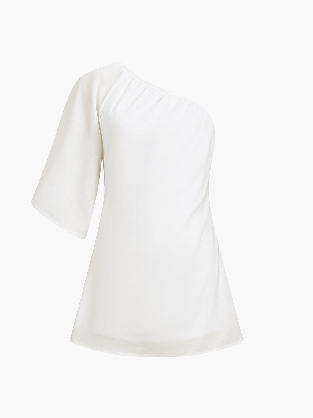 Cotton Linen Short Dress