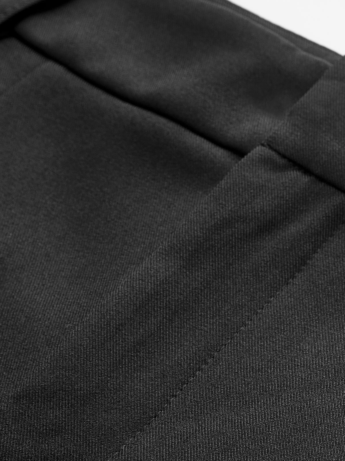 Tailored Mid-Waist Shorts