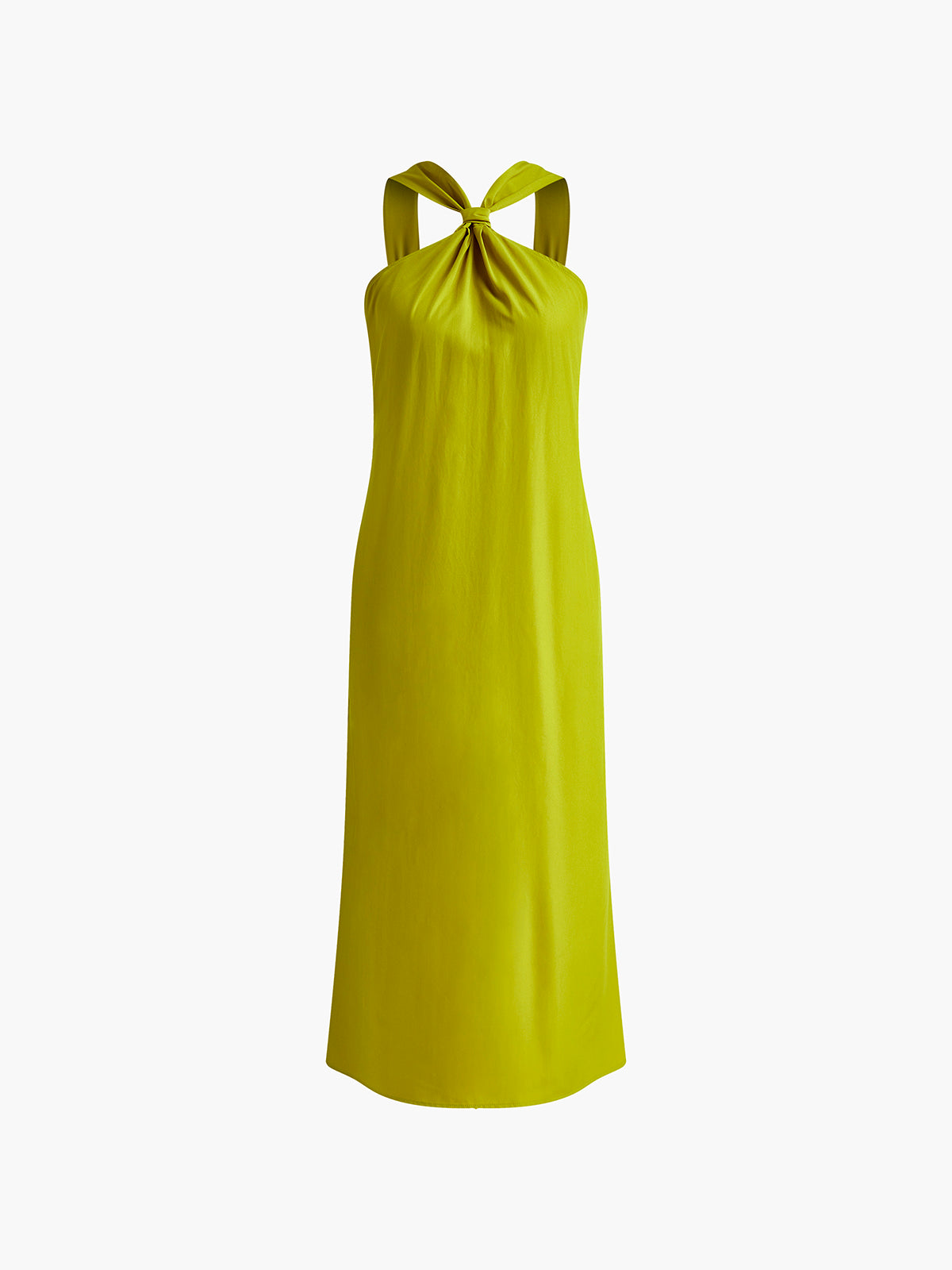 Women’s Halter Maxi Dress with Split