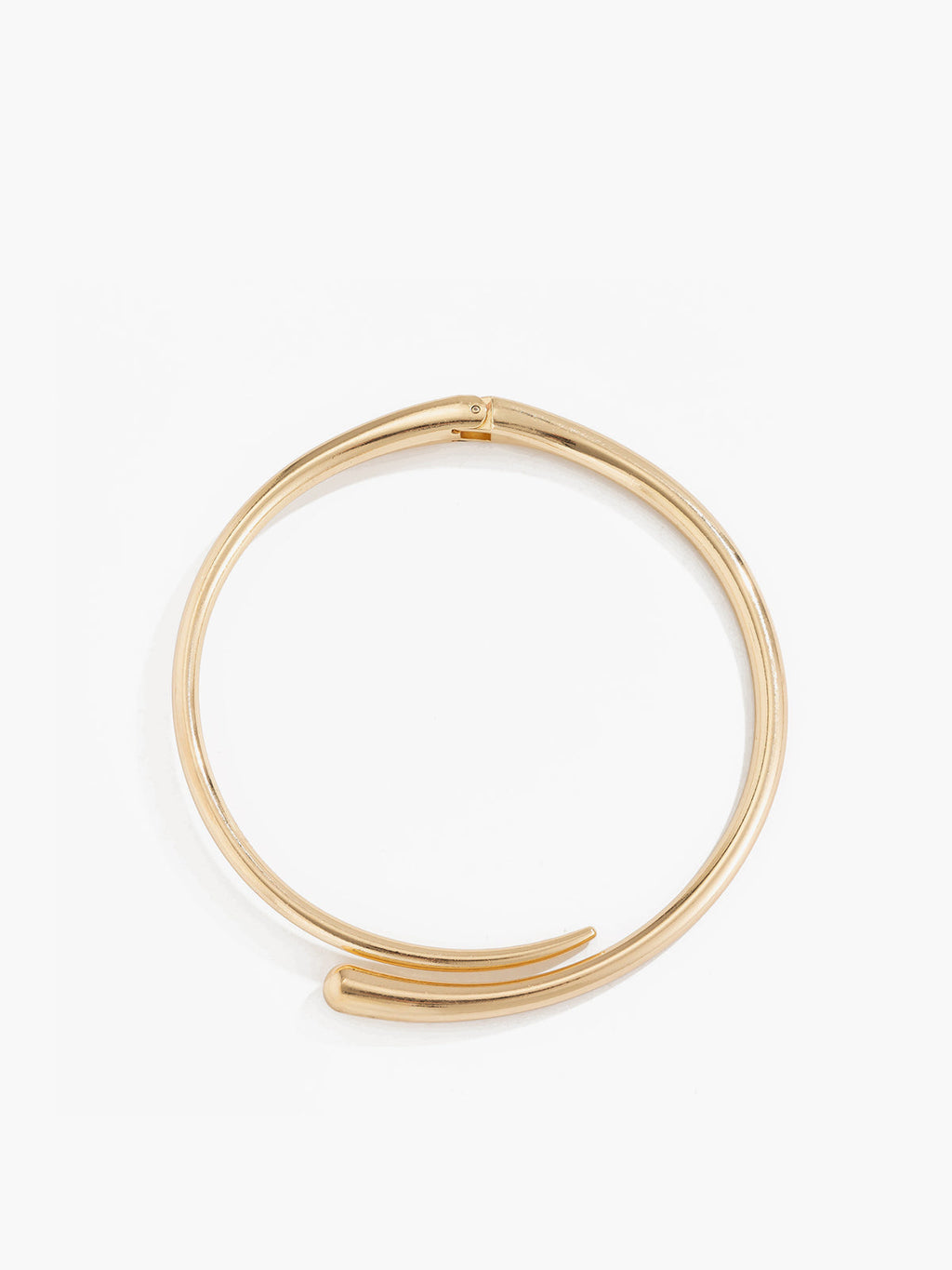 Sculptural Drop Choker Necklace