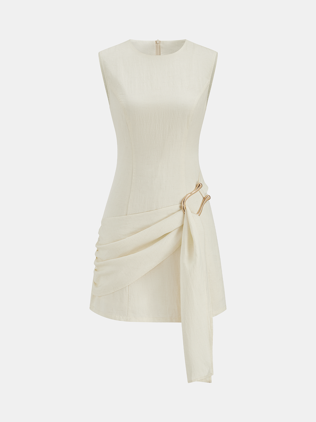 Women’s Linen Blend Mini Dress