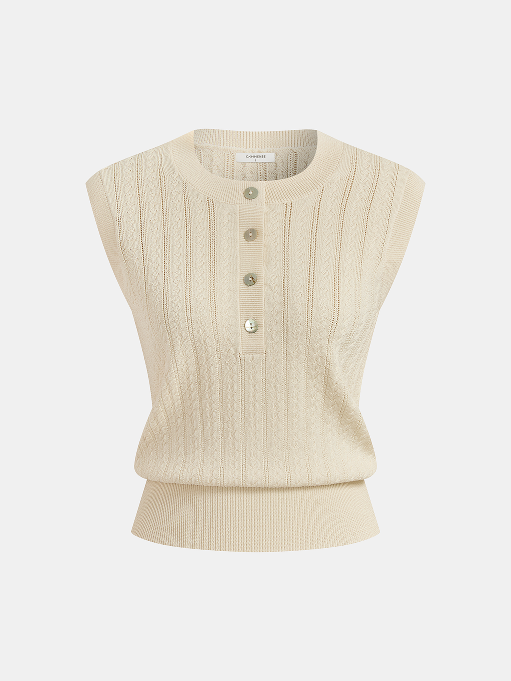 Lightweight Knit Vest for Women