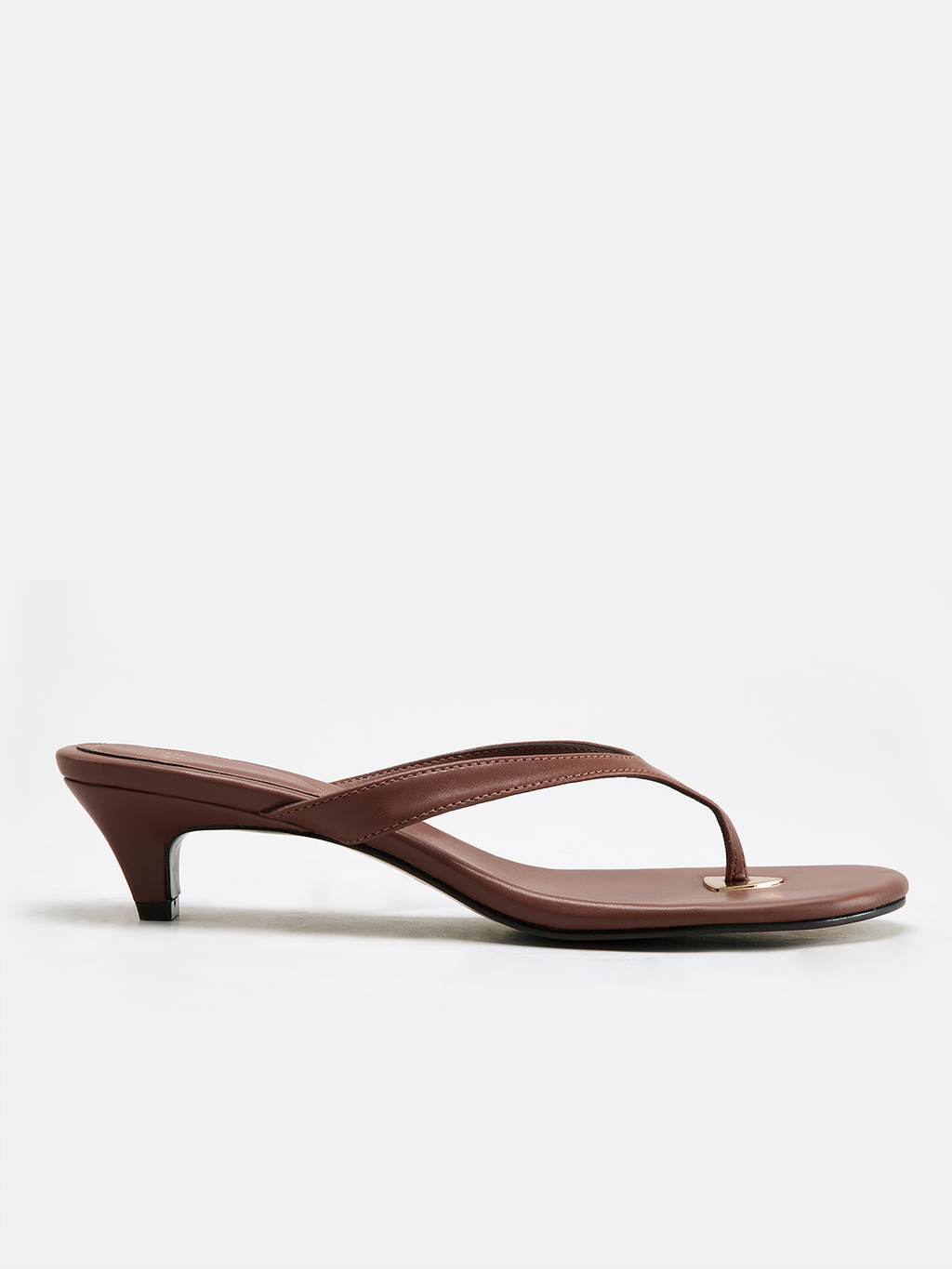 Thong Low Heel Sandals