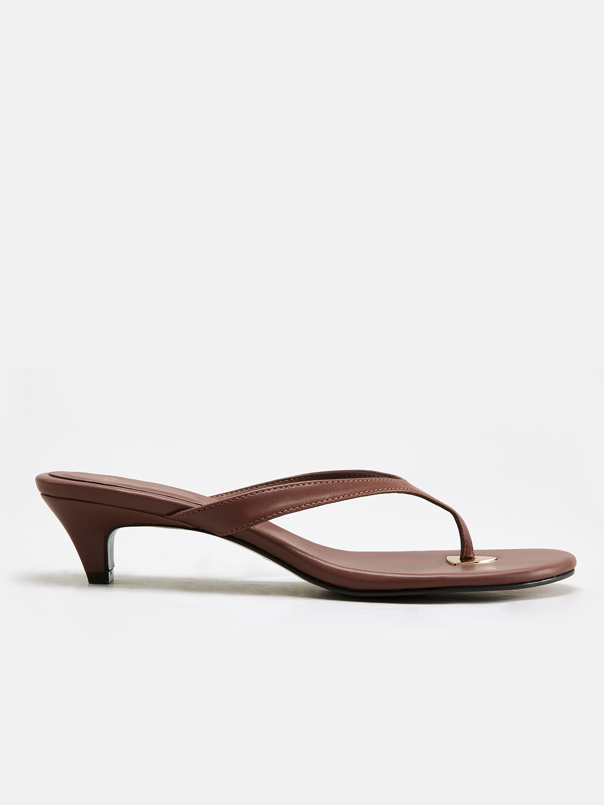 Thong Low Heel Sandals