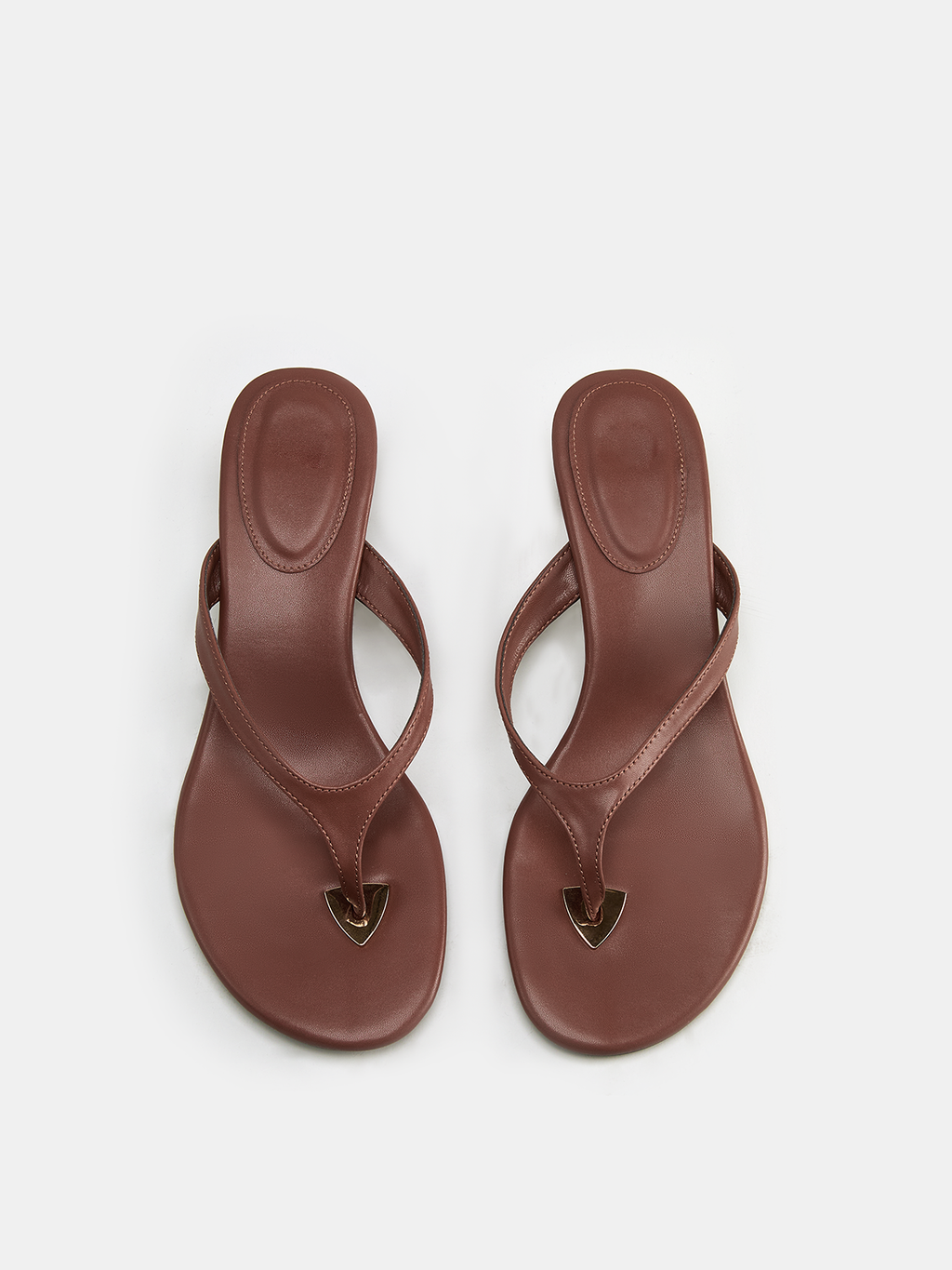 Thong Low Heel Sandals