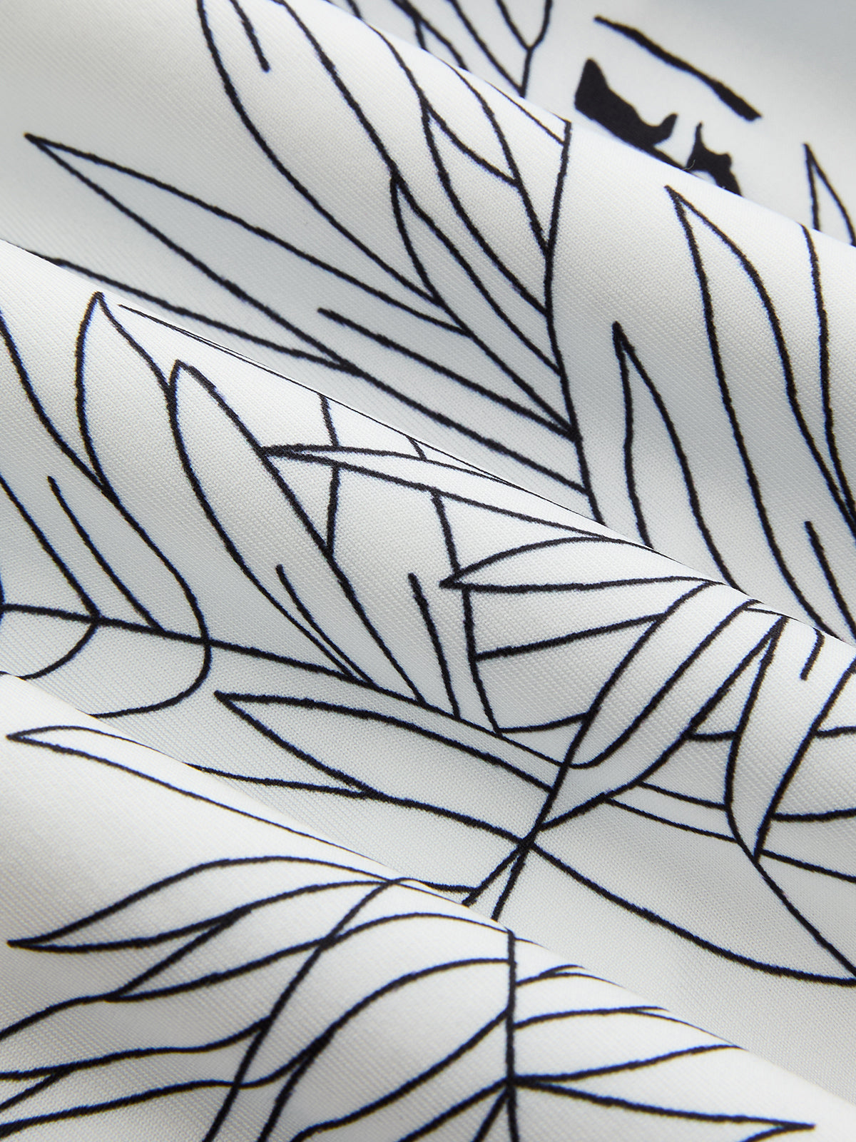 Printed V-Neck Midi Dress