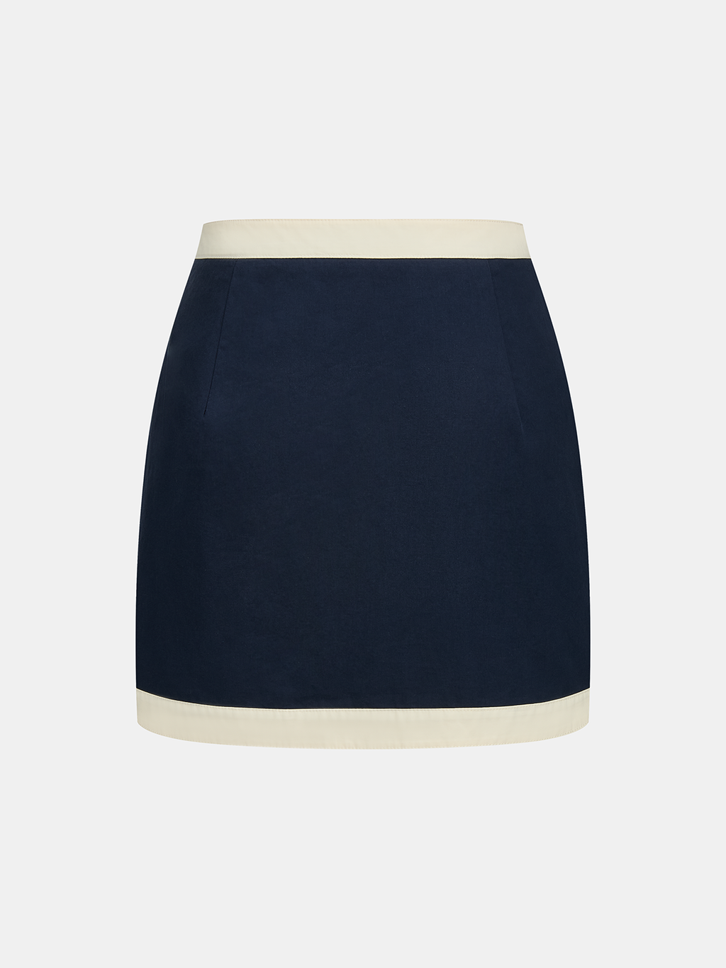 Contrast Trim Two-Piece Set