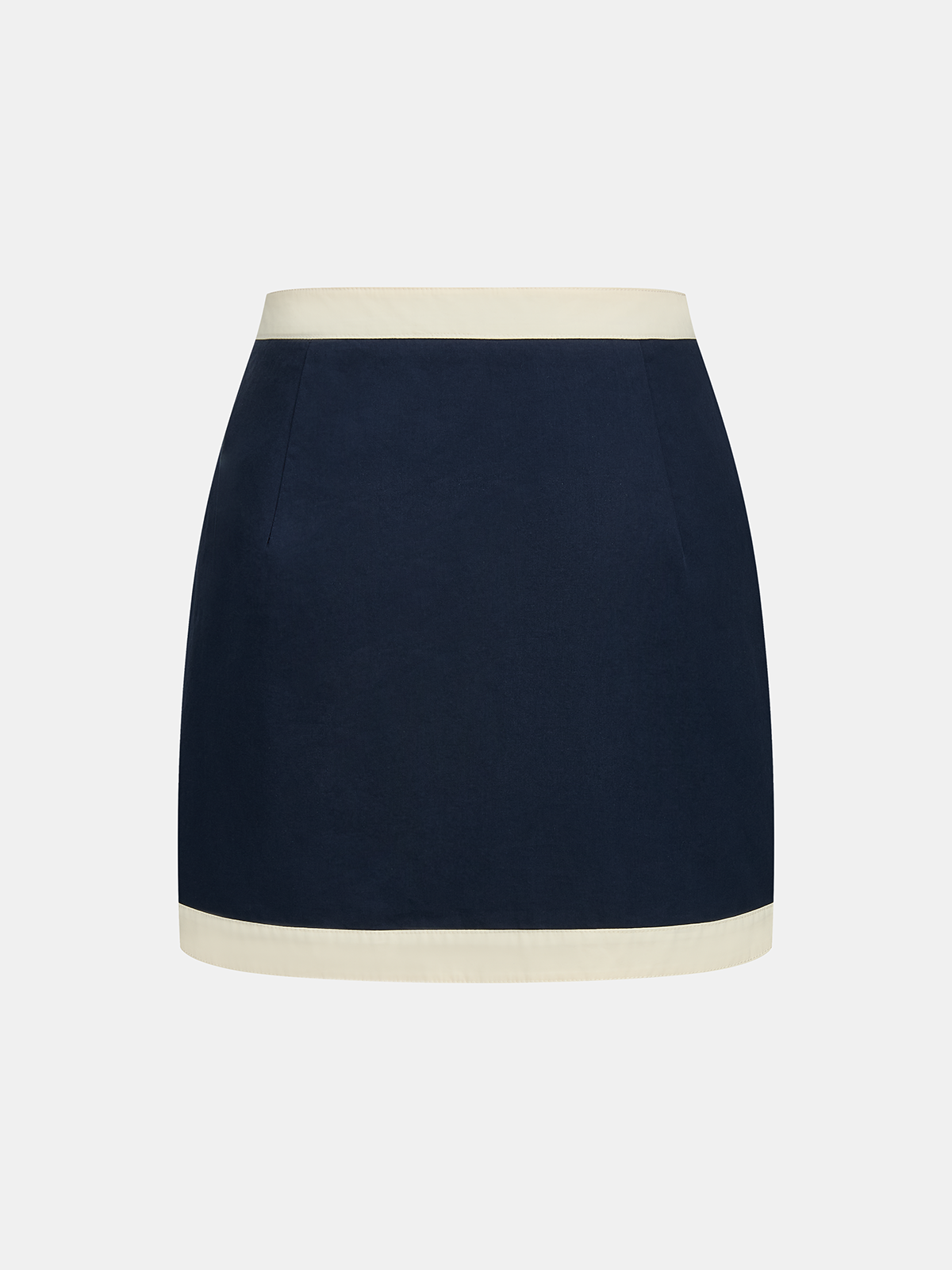 Contrast Trim Two-Piece Set