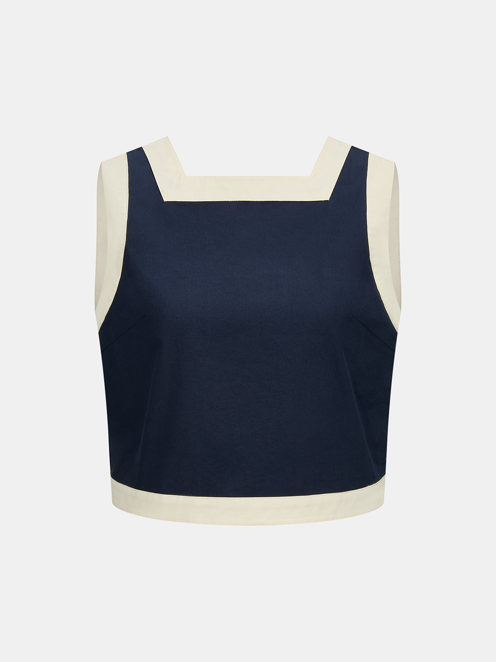 Contrast Trim Two-Piece Set