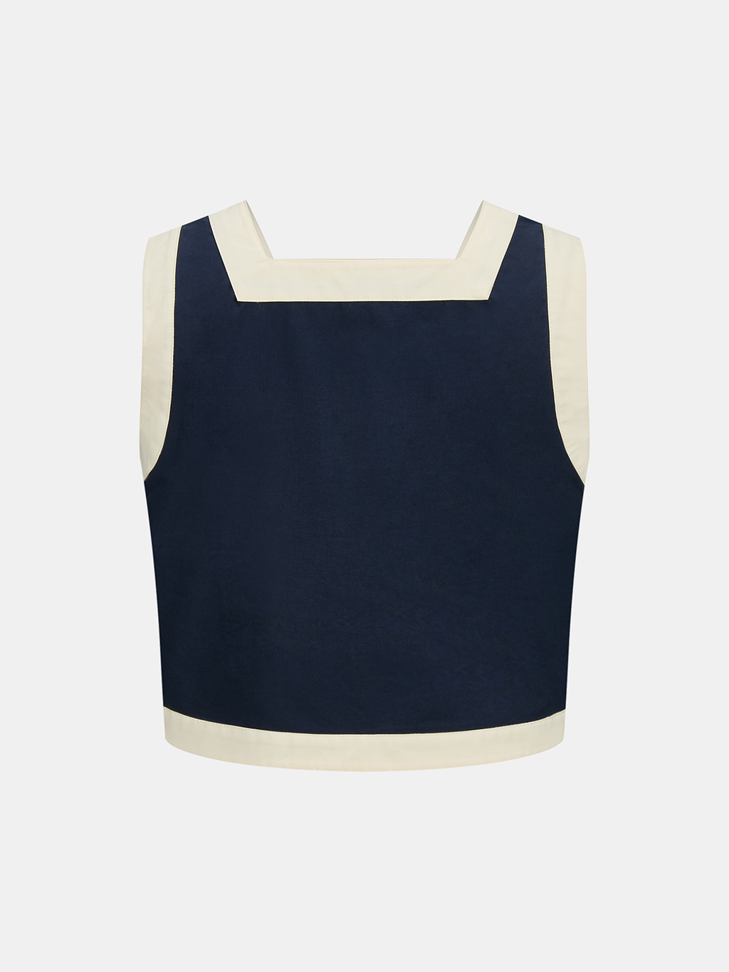 Contrast Trim Two-Piece Set