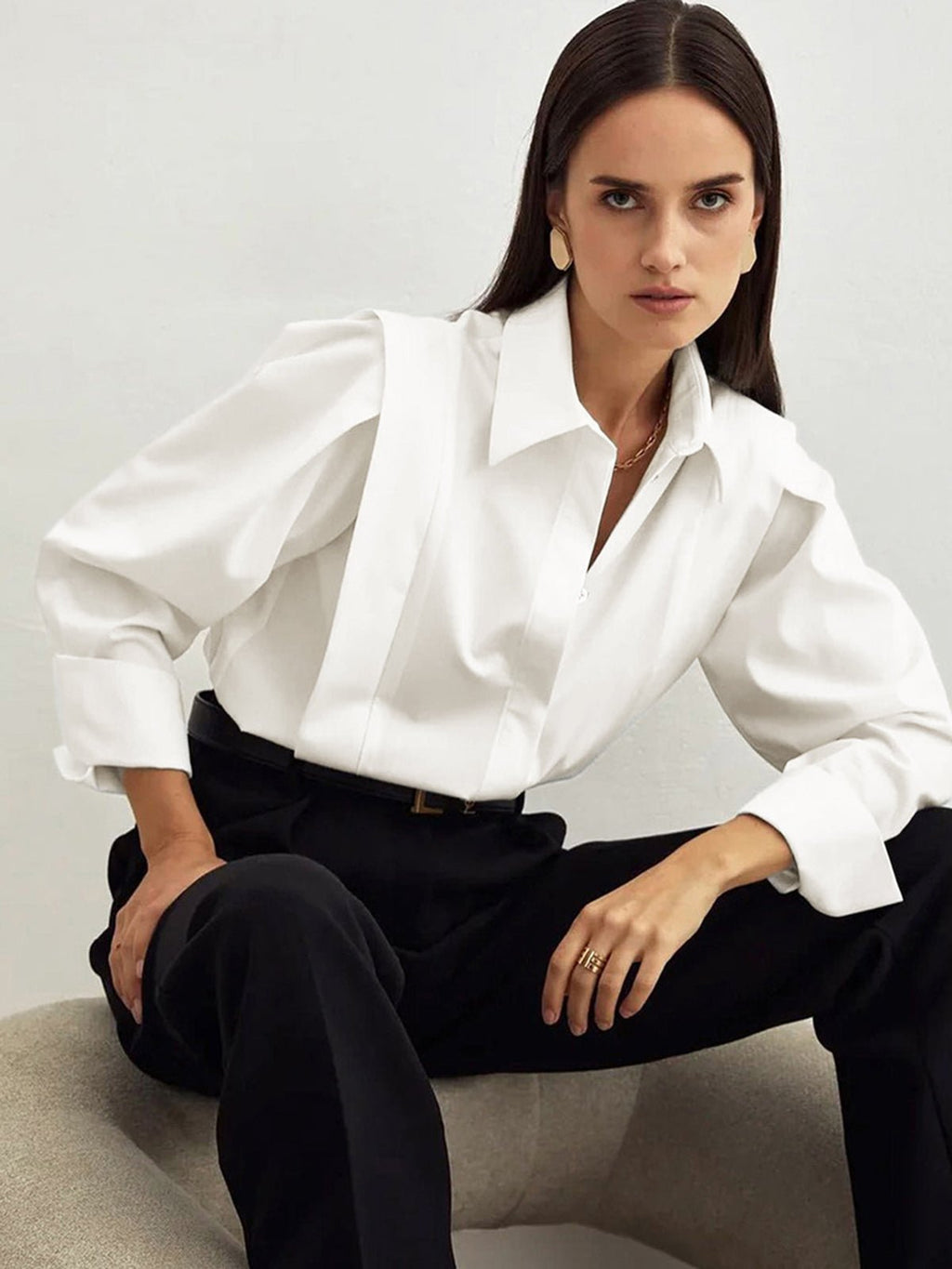 Button-Down Cotton Shirt