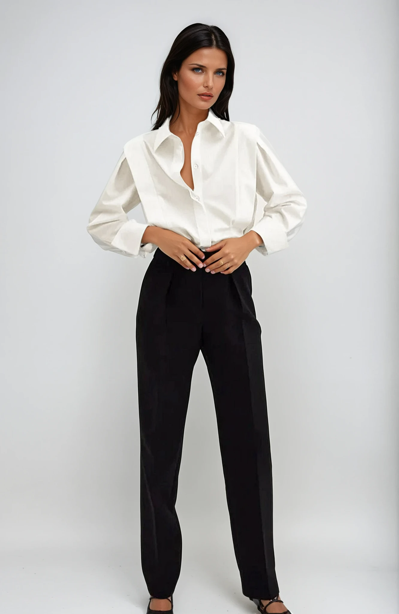 Button-Down Cotton Shirt