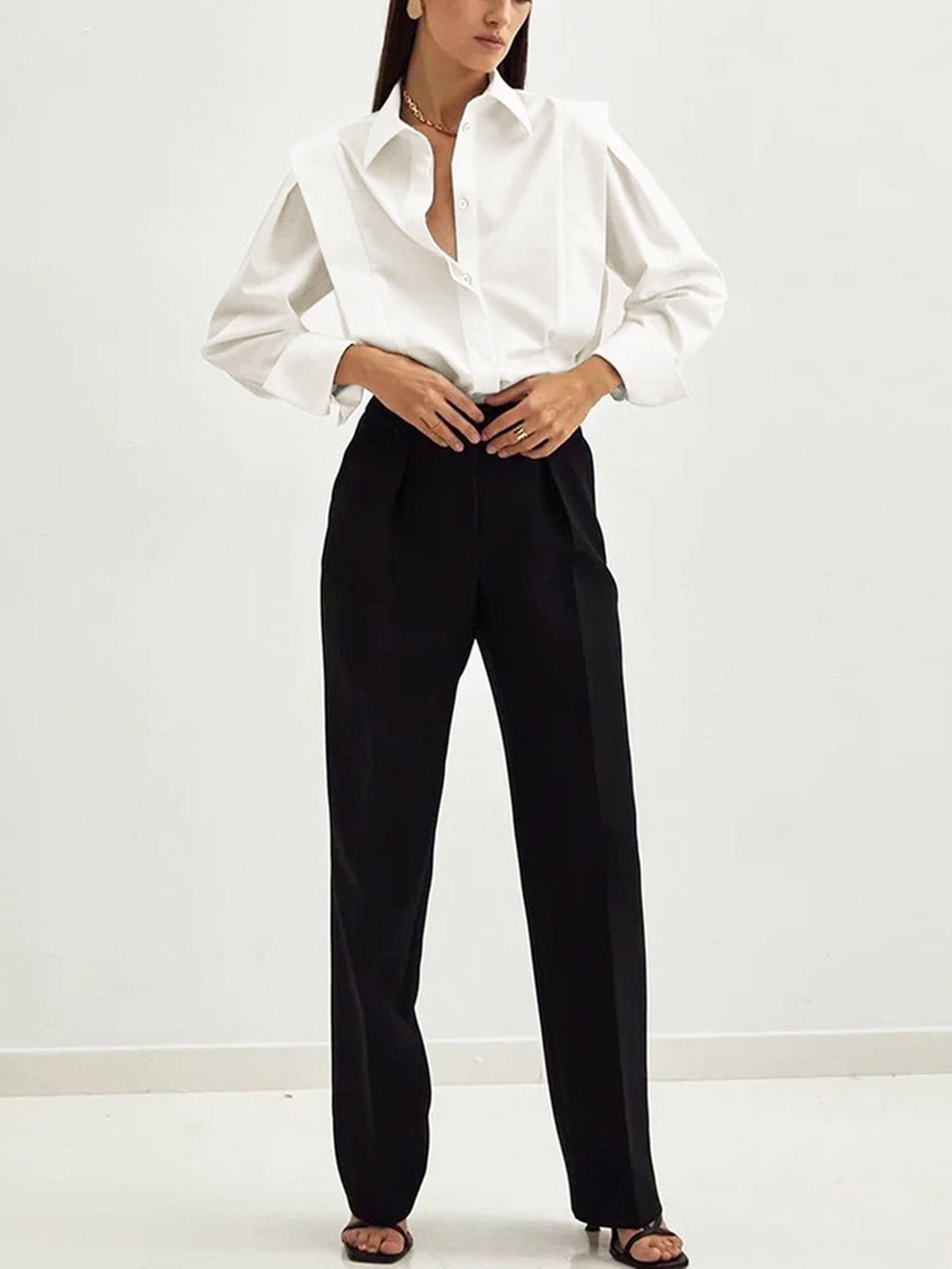 Button-Down Cotton Shirt