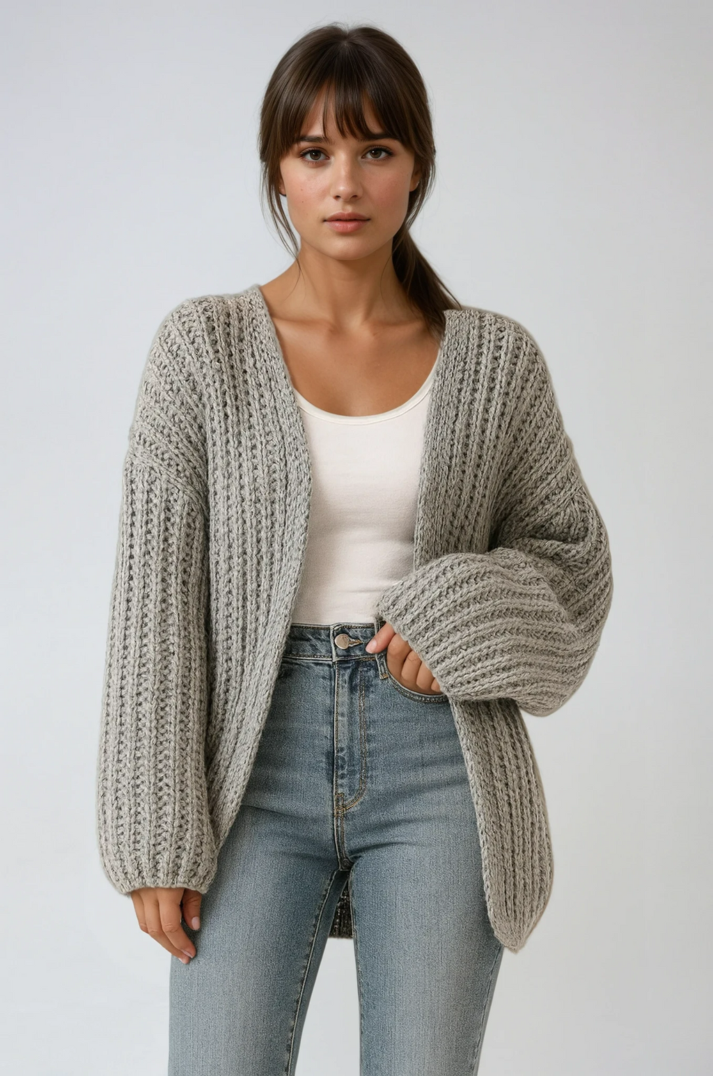 Women’s Oversized Knit Cardigan