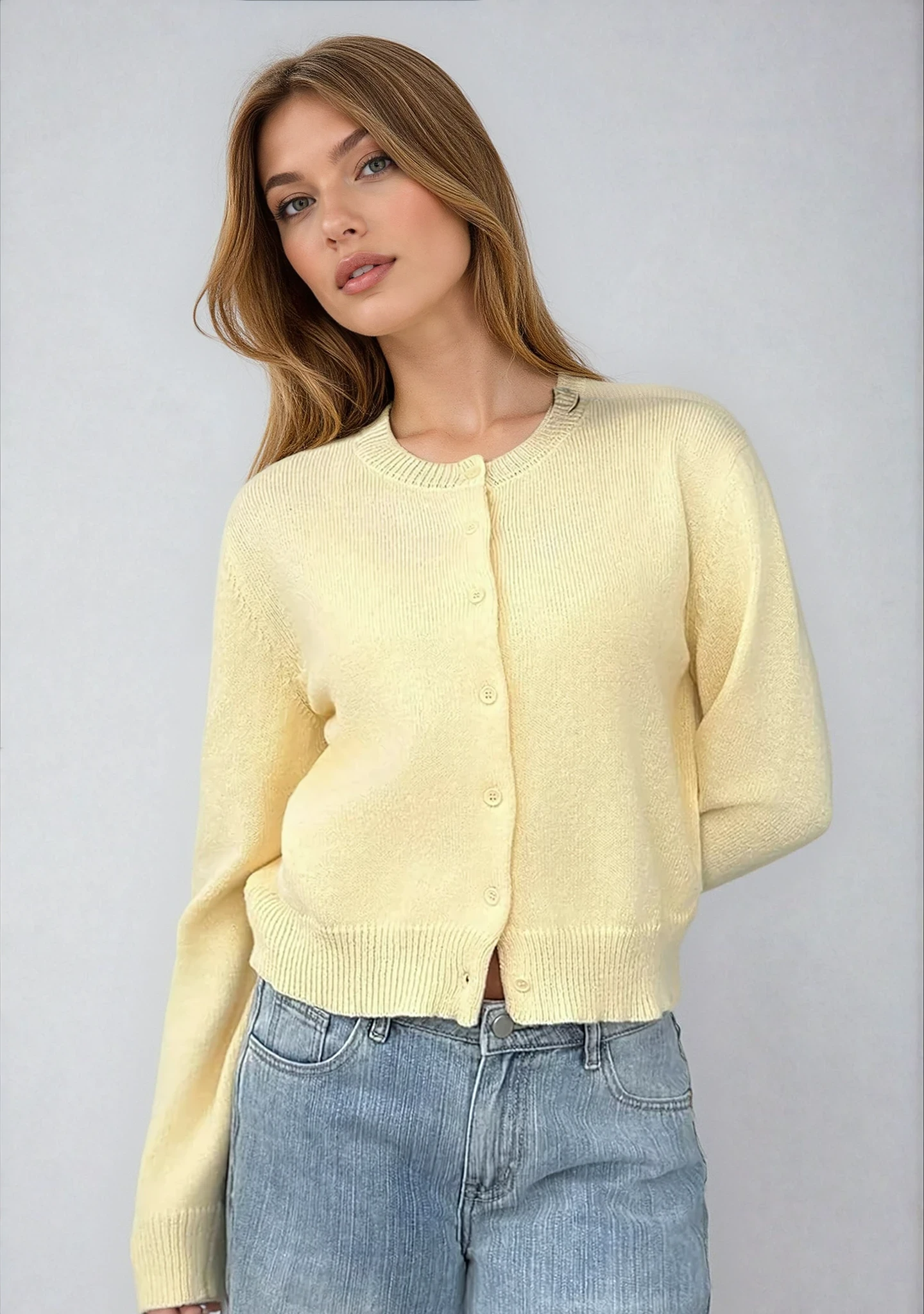Isabella Pastel Knit Cardigan