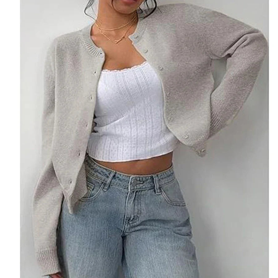 Isabella Pastel Knit Cardigan