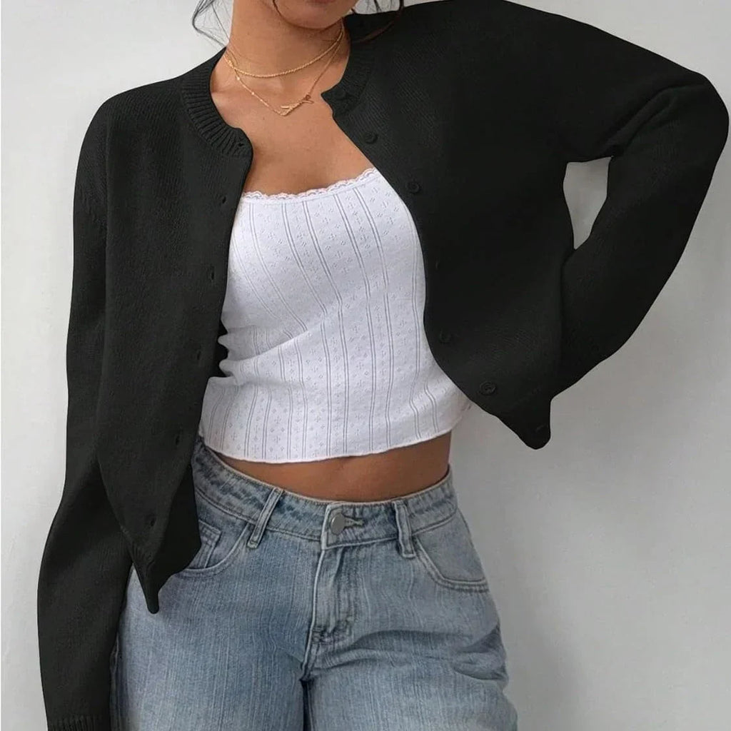 Isabella Pastel Knit Cardigan