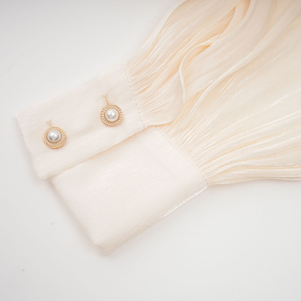 Fully Pleated Ruffle Mini Dress