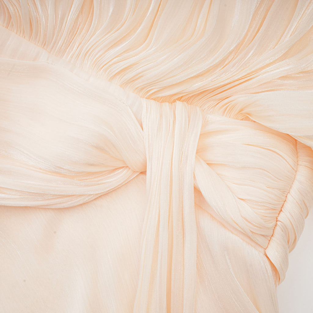 Fully Pleated Ruffle Mini Dress