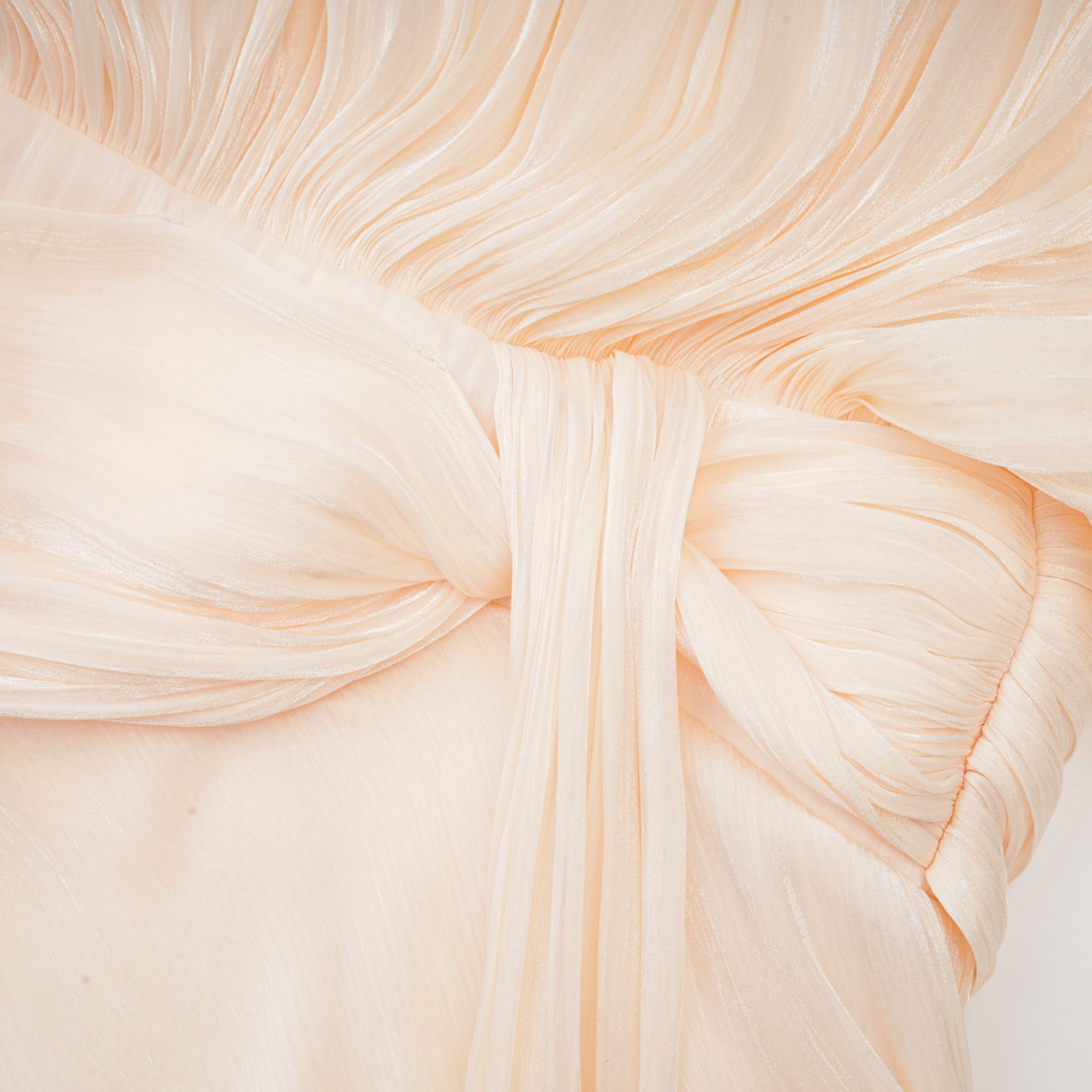 Fully Pleated Ruffle Mini Dress