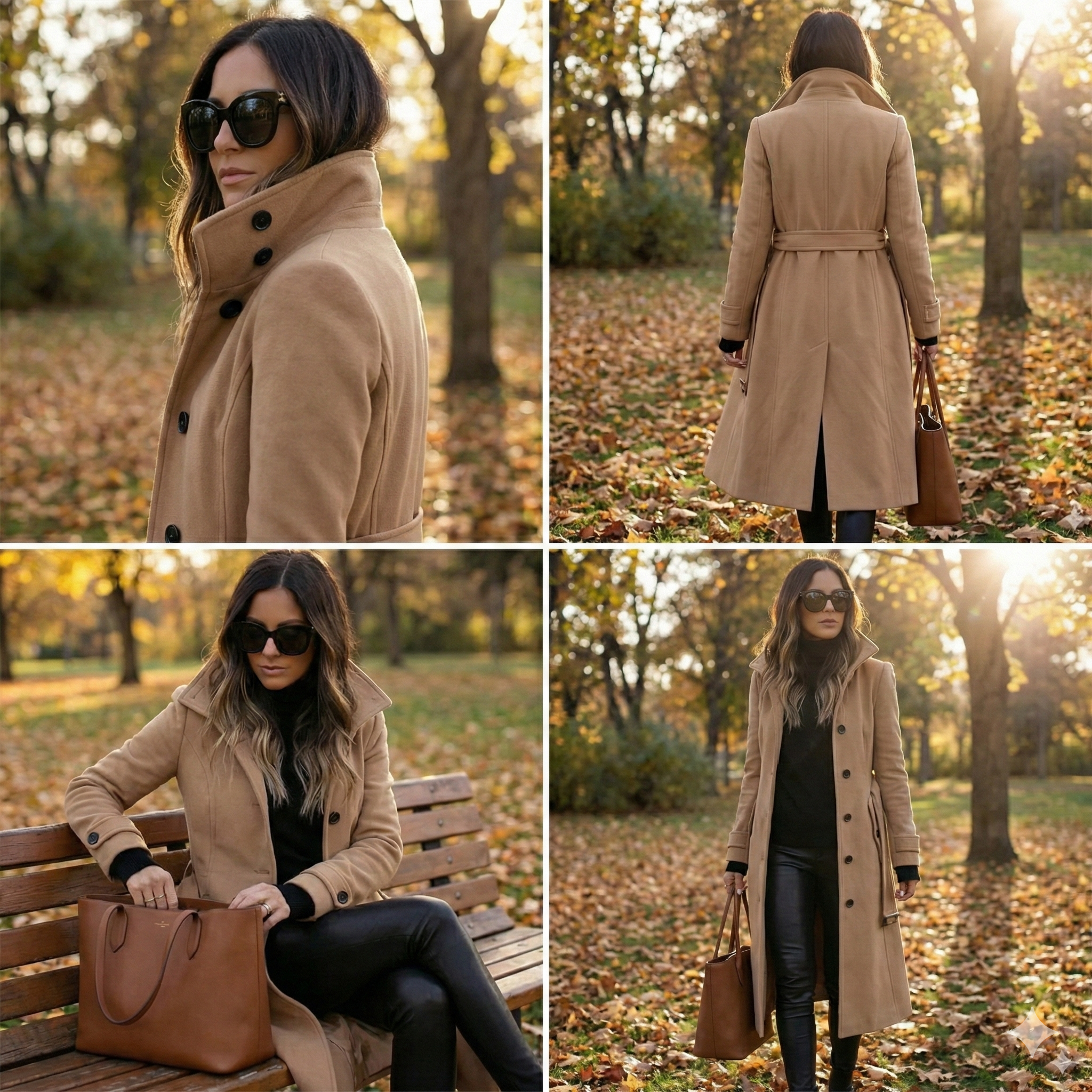 Double-Breasted Long Coat