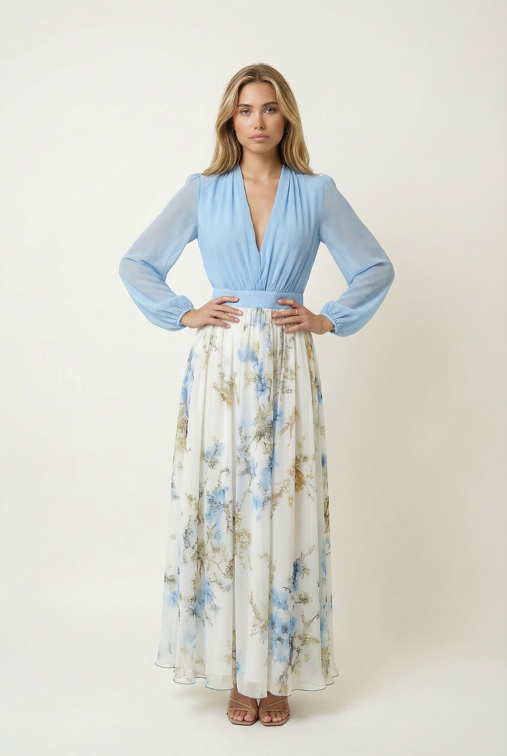 Floral Summer Maxi Dress