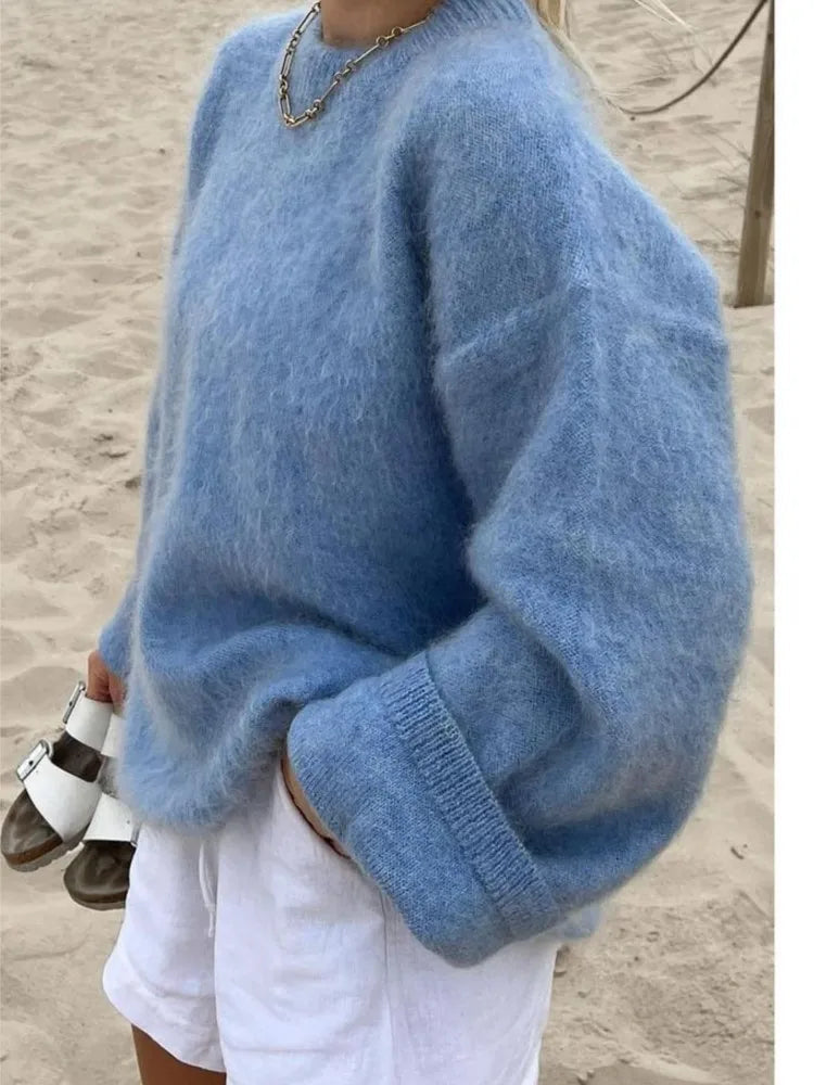 Relaxed Fit Wool Sweater