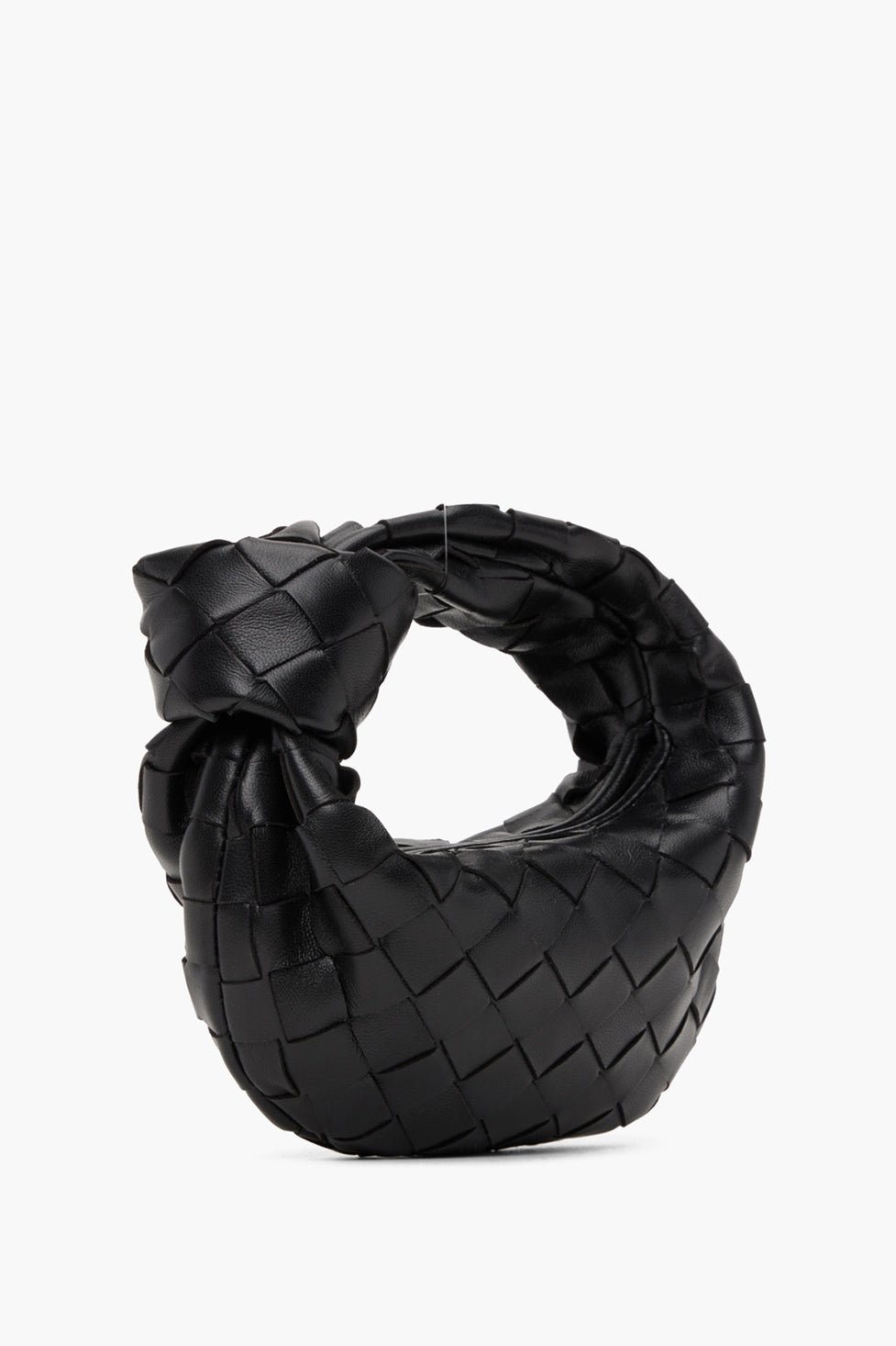 Woven Leather Mini Bag