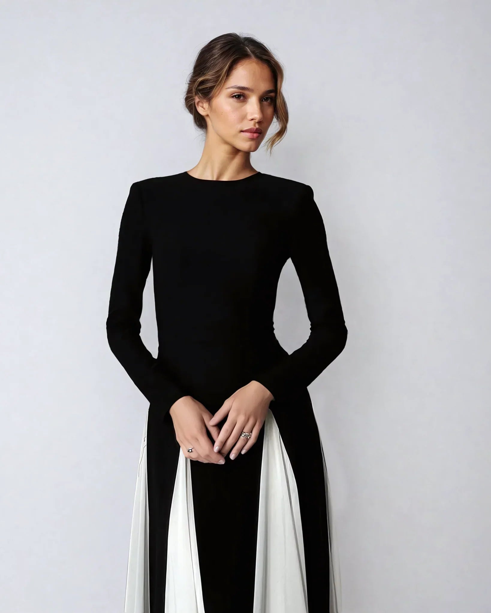 Women´s Contrast Gowndress