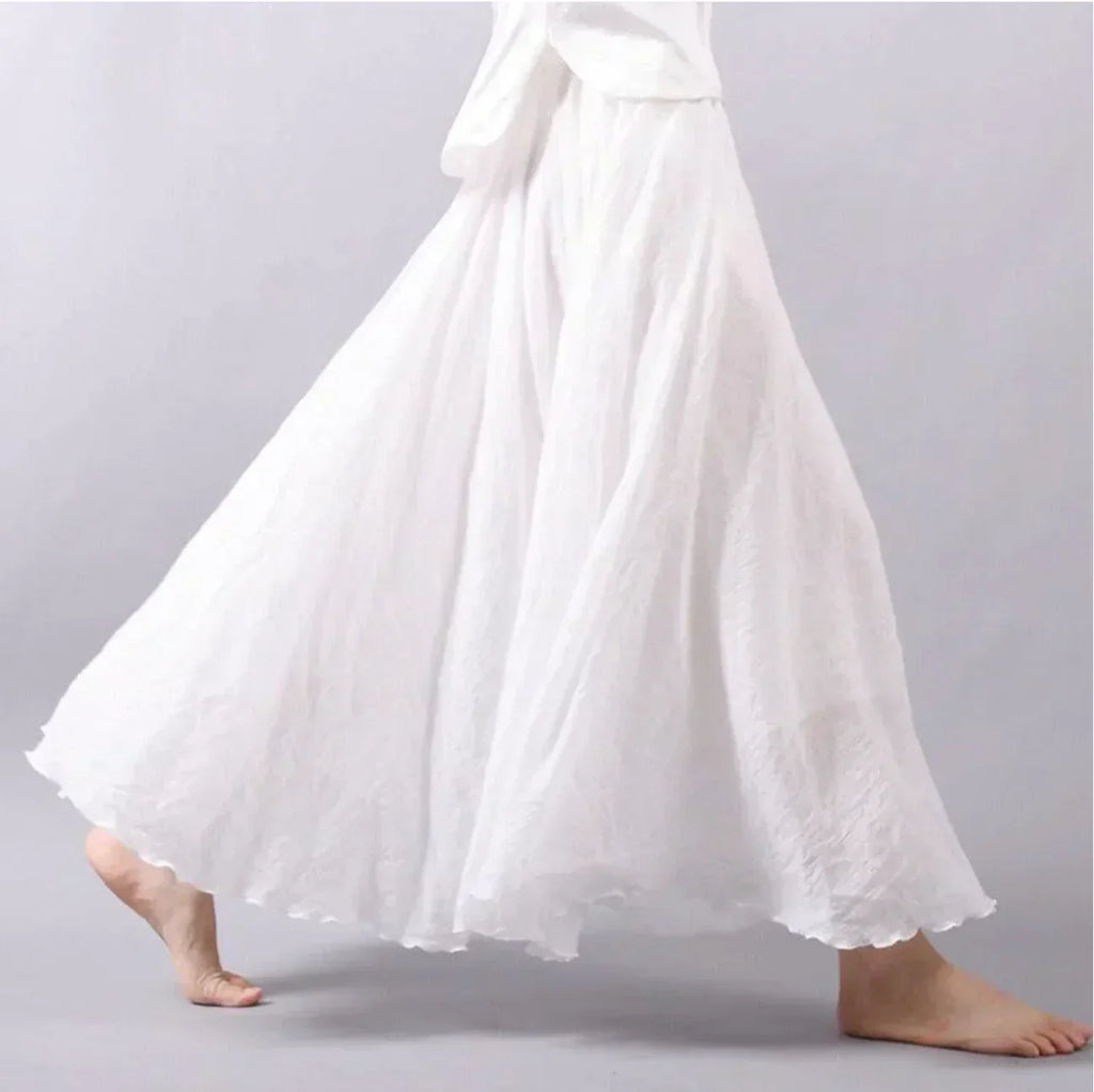 Boho maxi skirt