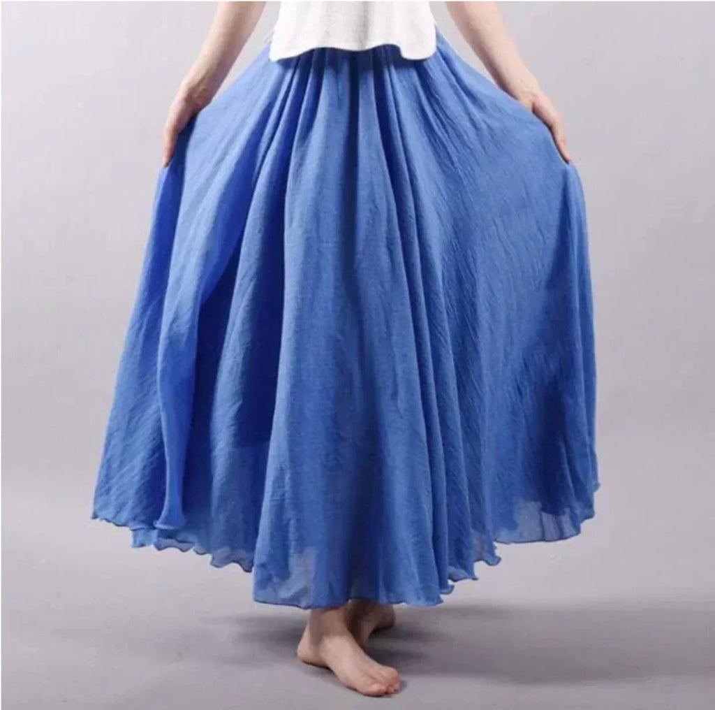 Boho maxi skirt