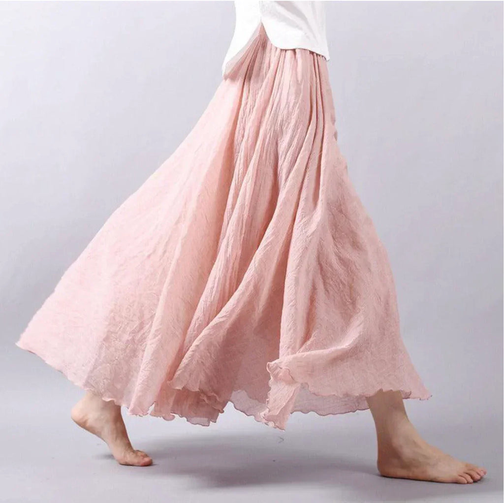 Boho maxi skirt