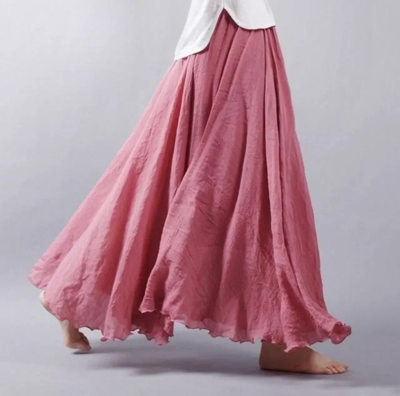 Boho maxi skirt