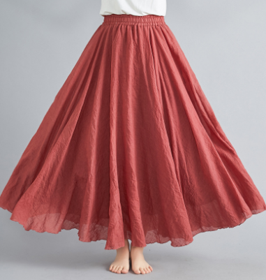 Boho maxi skirt