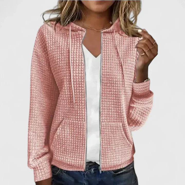 Longline Open-Front Knit Cardigan