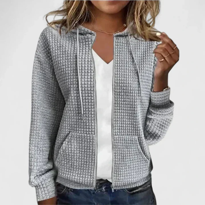 Longline Open-Front Knit Cardigan