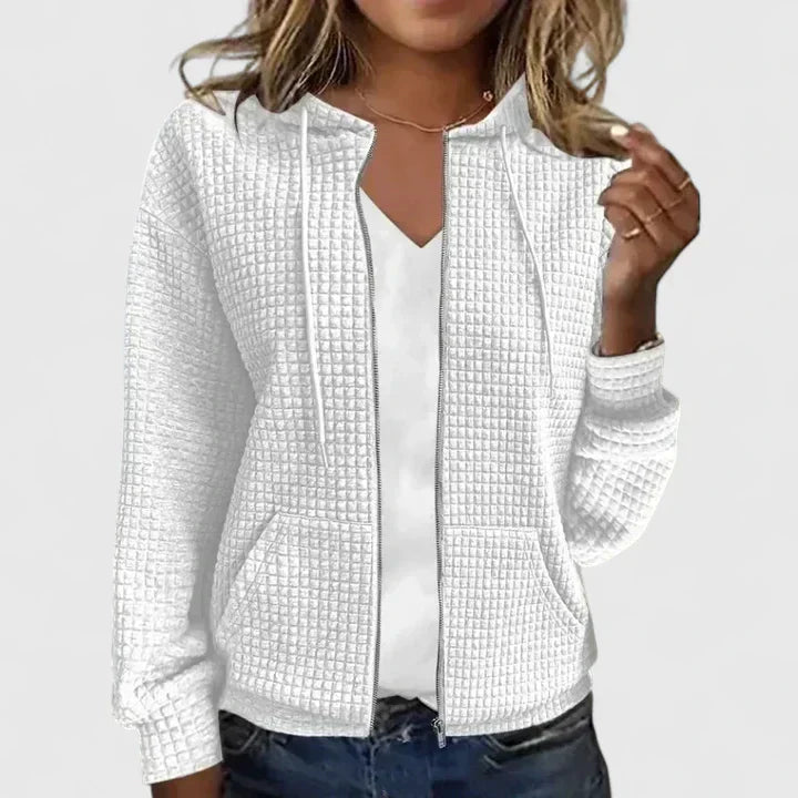 Longline Open-Front Knit Cardigan